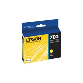 Epson DURABrite Ultra T702 Original Standard Yield Inkjet Ink Cartridge - Yellow - 1 Each