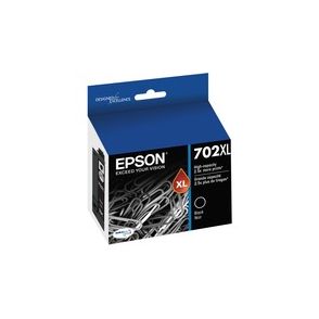 Epson DURABrite Ultra T702XL Original High Yield Inkjet Ink Cartridge - Black - 1 Each