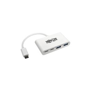 Tripp Lite by Eaton 4-Port USB 3.1 Gen 1 Portable Hub, USB-C to (x2) USB-A and (x2) USB-C