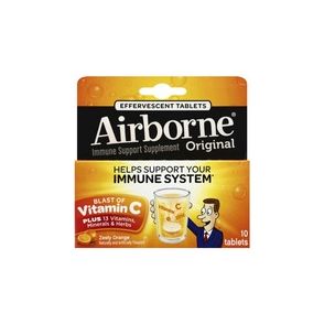 Airborne Zesty Orange Tablets