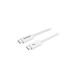 StarTech.com 3.3ft (1m) Thunderbolt 3 Cable, 20Gbps, 100W PD, 4K Video, Thunderbolt-Certified, Compatible w/ TB4/USB 3.2/DisplayPort