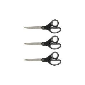 Sparco Straight Scissors w/Rubber Grip Handle