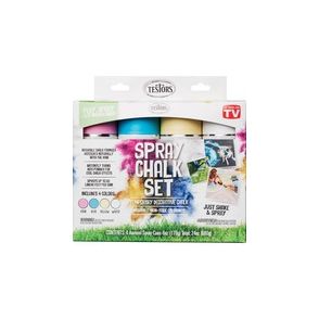 Testors 4-Color Spray Chalk Set