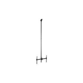 StarTech.com TV Ceiling Mount, Full-Motion Hanging Single Screen Vesa Mount for 32"-75" TVs / Displays - Height Adjustable Telescopic Pole