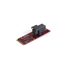StarTech.com U.2 to M.2 Adapter for U.2 NVMe SSD - M.2 PCIe x4 Host Interface - U.2 SSD SFF-8643 Adapter - M2 PCIe Adapter - U.2 Drive Adapter