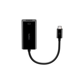 Belkin USB-C to HDMI Adapter Cable, 4k, video adapter - black - Thunderbolt 3/DisplayPort
