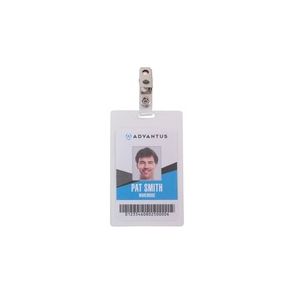 Advantus Strap Clip Self-laminating Badge Holders