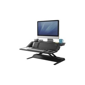 Fellowes Lotus™ DX Sit-Stand Workstation - Black