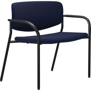 Lorell Avent Big & Tall Upholstered Guest Chair with Arms