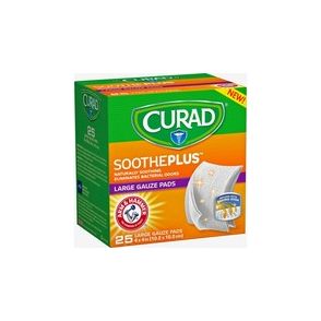 Curad SoothePlus Medium Non-stick Pads