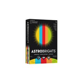 Astrobrights Inkjet, Laser Printable Multipurpose Card Stock - Assorted