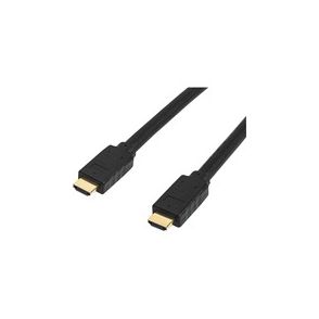 StarTech.com 50ft (15m) HDMI 2.0 Cable - 4K 60Hz UHD Active High Speed HDMI Cable - CL2 Rated for In Wall Install - Durable - HDR, 18Gbps