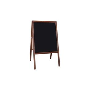 Flipside Stained Black Chalkboard Easel