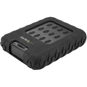 StarTech.com USB 3.1 External Hard Drive Enclosure 10Gbps - IP65 - 2.5 SATA SSD / HDD Rugged USB Type C Hard Drive Enclosure