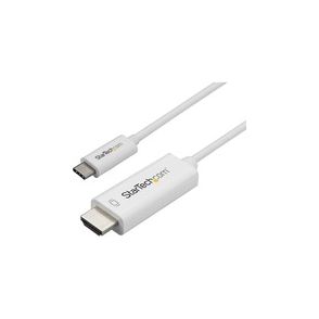 StarTech.com 10ft (3m) USB C to HDMI Cable - 4K 60Hz USB Type C DP Alt Mode to HDMI 2.0 Video Display Adapter Cable -Works w/Thunderbolt 3