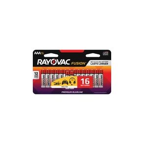 Rayovac Fusion Alkaline AAA Batteries