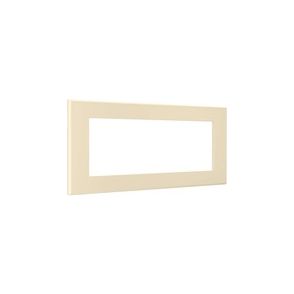 Wiremold Radiant Furniture Power Center Bezel, Light Almond