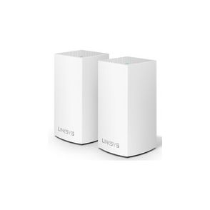 Linksys Velop Intelligent Mesh WiFi System- 2-Pack White (AC1300)