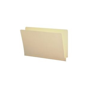 Business Source Straight Tab Cut Legal Recycled End Tab File Folder