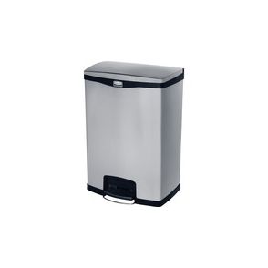 Rubbermaid Commercial Slim Jim 2 Stream Step Container