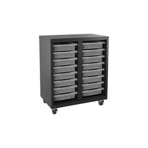 Lorell Pull-out Bins Mobile Storage Unit
