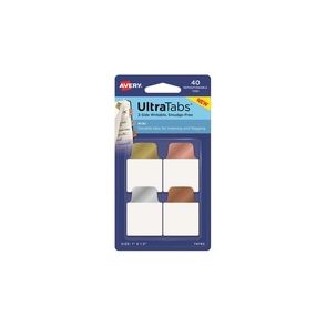 Avery UltraTabs Metallic Color 2-sided Mini Tabs