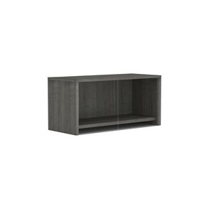 Lorell Weathered Charcoal Wall Mount Hutch