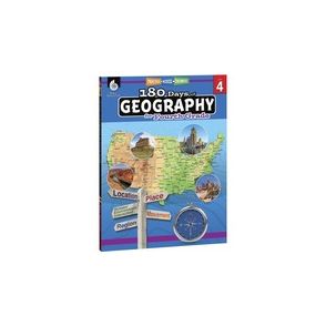 Shell Education 180 Days of Geography Resource Printed Book