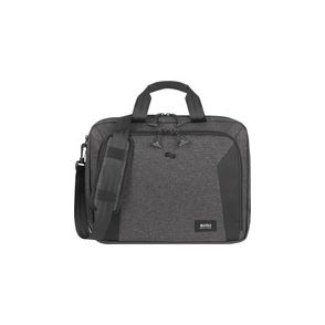 Solo Voyage Carrying Case (Briefcase) for 15.6" Notebook - Gray, Black