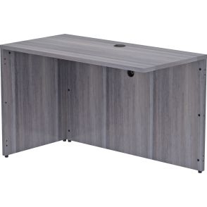 Lorell Weathered Charcoal Laminate Desking