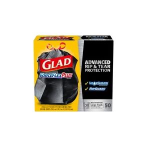 Glad ForceFlexPlus Drawstring Large Trash Bags