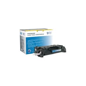Elite Image Remanufactured Extended Yield Laser Toner Cartridge - Alternative for HP 05A (CE505A) - Black - 1 Each