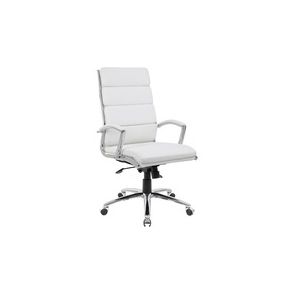 Boss Executive CaressoftPlus Chair with Metal Chrome Finish
