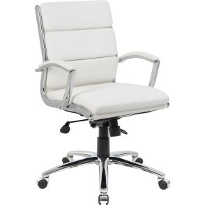 Boss CaressoftPlus Executive Mid-Back Chair