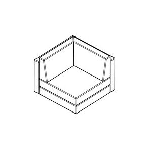 Arold Cube 300 Corner Armchair