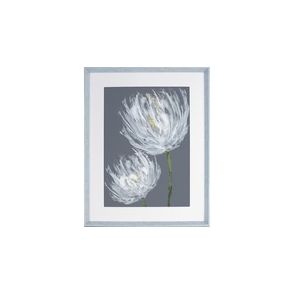Lorell White Flower II Framed Abstract Art