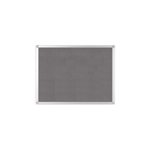 Bi-silque Ayda Fabric 24"W Bulletin Board