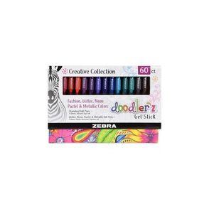 Zebra Pen Doodler'z Gel Stick Pens