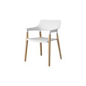 Lorell Wood Legs Stack Chairs
