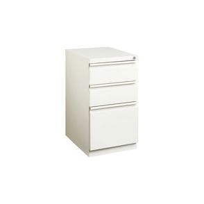 Lorell 20" Box/Box/File Mobile File Cabinet with Full-Width Pull