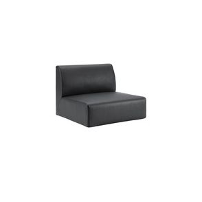 Lorell Contemporary Reception Collection Single Seat Sofa