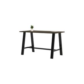 KFI Midtown Solid Wood Top Cafe Table