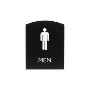 Lorell Arched Men's Restroom Sign