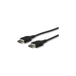 StarTech.com 50ft/15m DisplayPort Active Optical Cable, 8K 60Hz Video, HDR10, Fiber Optic DisplayPort 1.4 Cable, DP Monitor Cord w/Latches