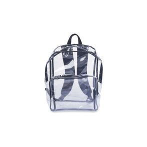 Tatco Carrying Case (Backpack) Notebook - Clear, Black