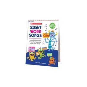 Scholastic Sight Word Songs Flip Chart & CD