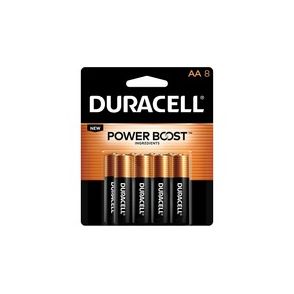 Duracell Coppertop Alkaline AA Battery 8-Packs