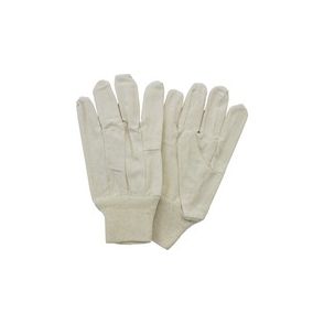 Safety Zone Cotton Polyester Canvas Gloves w/Knit Wrist