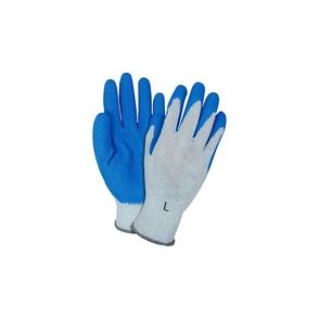 Safety Zone Blue/Gray Coated Knit Gloves
