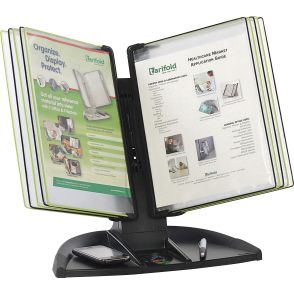 Tarifold Desktop Reference Organizer with Storage Base